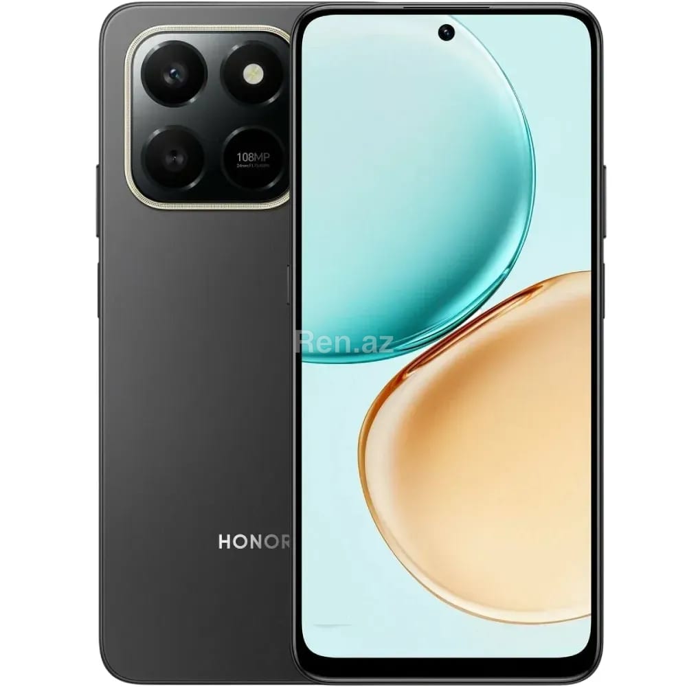 HONOR X7d 8 GB / 256 GB — Black (Velvet Black)