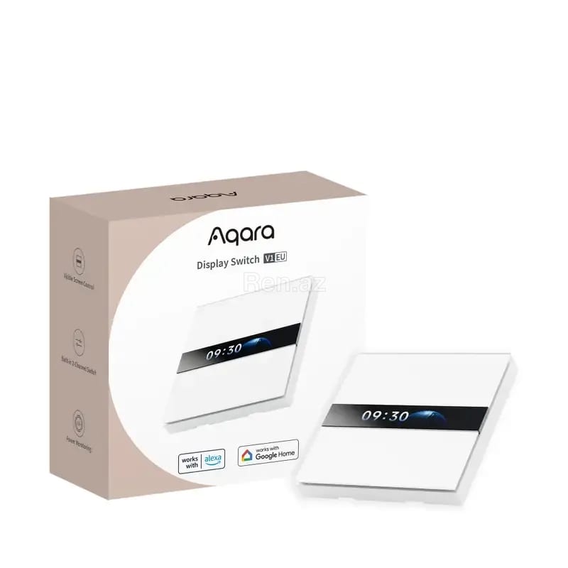 Ağıllı elektrik düyməsi Aqara Display Switch V1